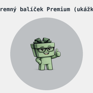 Firemný balíček Premium (ukážka)