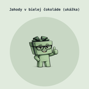Jahody v bielej čokoláde (ukážka)