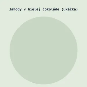 Jahody v bielej čokoláde (ukážka)