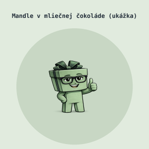 Mandle v mliečnej čokoláde (ukážka)