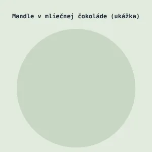 Mandle v mliečnej čokoláde (ukážka)