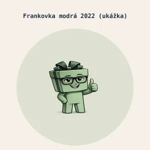 Frankovka modrá 2022 (ukážka)